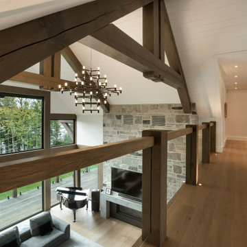 Timber frame - St-Donat