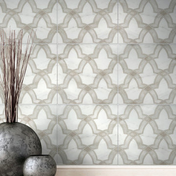 Artisan Stone Tile - Oyster Pattern