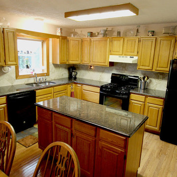 Granite Countertop and Tile Backsplash ~ Stow, OH