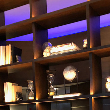 Recessed LED Light - Chicago Bookcase Wall Unit Lighting