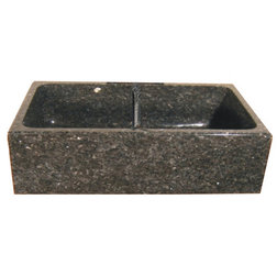 Contemporary Kitchen Sinks by Quiescence Iron & Stone Decor