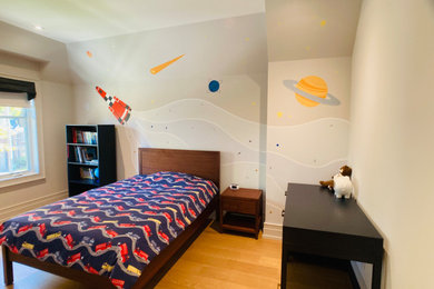 トロントにあるコンテンポラリースタイルのおしゃれな子供部屋の写真