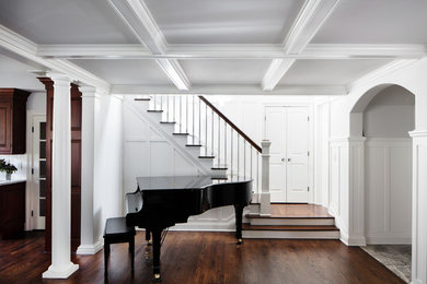 Living room - traditional living room idea in New York