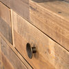 Norman Reclaimed Pine 5 Drawer Dresser Distressed Natural by Kosas Home