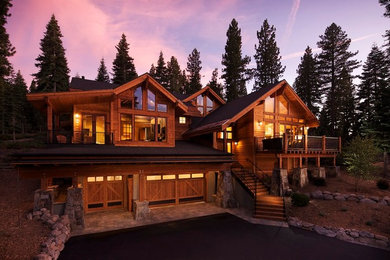 Mountain style exterior home photo in Sacramento
