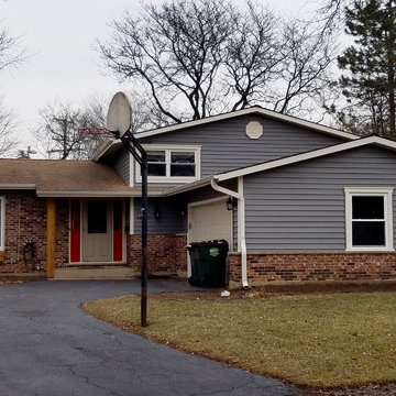 Arlington Heights, Vinyl Siding Exterior Deep Granite Color