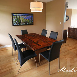 Modern Reclaimed Wood Tables - Products
