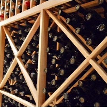 X-Bin Wine Racks Installed in San Antonio Home Cellar Design
