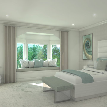 coastal   guest room