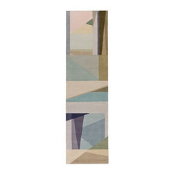 Refraction Light Runner by Paul Smith for The Rug Company - Hall And Stair Runners