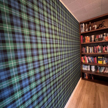 Wallpaper installation Guest Room in Bedford