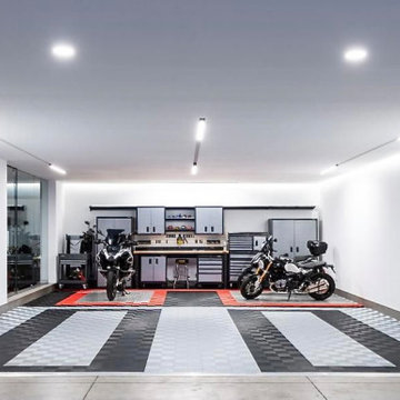 RACEDECK® Garage Flooring desing options limitless and easy