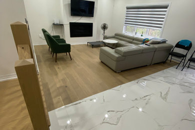 Example of a living room design in Other