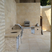 outdoor kitchen