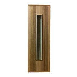 Narrow Window Sauna Door - Saunas