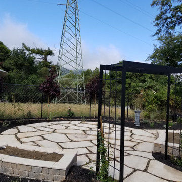 Linda Vista, Orinda | Hardscape - Rock Walkway Build