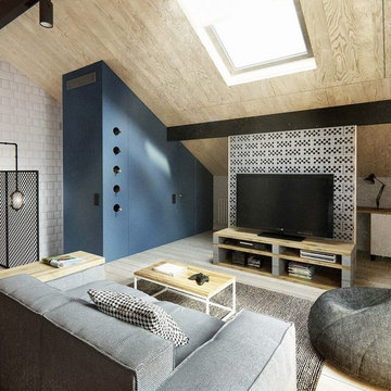 Nội thất căn hộ Penthouse phong cách Scandinavian