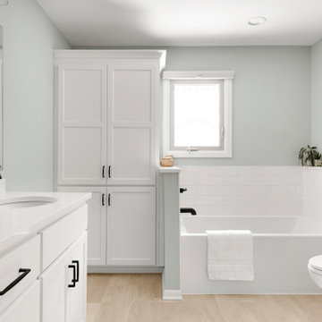 Sea Salt Serenity Bathroom Remodel | Mendota Heights, MN | White Birch Design
