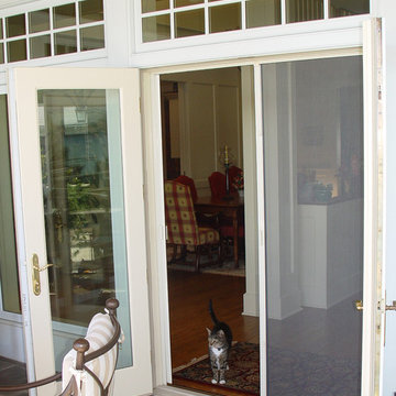 French Door Double Retractable Screen
