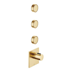 Dornbracht CYO XTOOL Concealed Thermostat With Three Volume Controls - Tub And Shower Parts