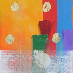 Abstract-Yellow - Paintings