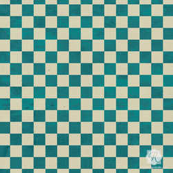 Checks and Gingham Fall Stencil - Wall Stencils