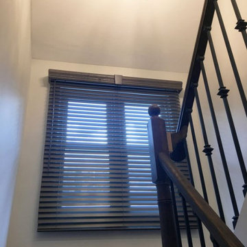 Shades With Wood Valance