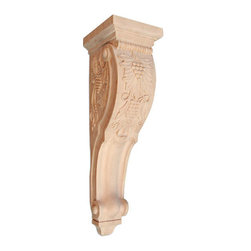 Inviting Home Inc. - Sonoma Extra-Large Wood Corbel, Cherry - Corbels
