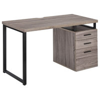 Acme Coy Desk Gray Oak