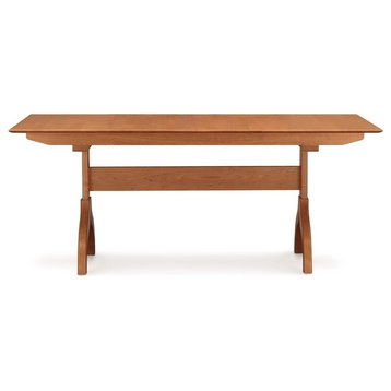 Copeland Sarah Trestle Extension Table, Autumn Cherry, 42x66