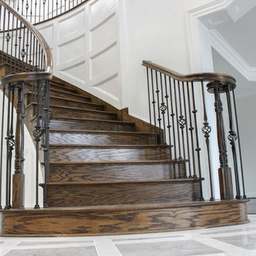Project #51 | Twin Curved Staircase