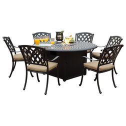 Contemporary Outdoor Dining Sets by Darlee