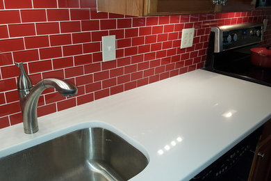 Inspiration for a contemporary kitchen remodel in DC Metro