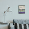 Elegant Purple Grey Gold Brush Stroke Abstract Painting,1pc, each 11 x 14