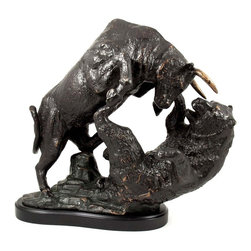 The Big Fight Bull & Bear Sculpture - Sculptures