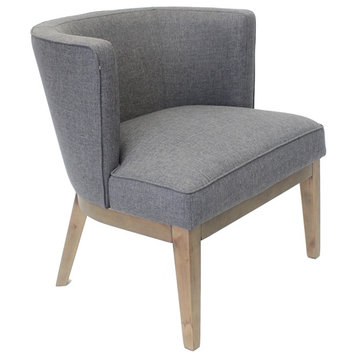Scranton & Co Accent Chair in Slate Grey