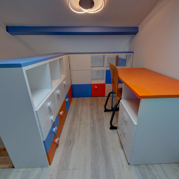 Restructuration et rénovation d'un appartement en duplex à Port Leucate
