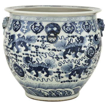 Ceramic Chinese Vase | Eichholtz Fishbowl