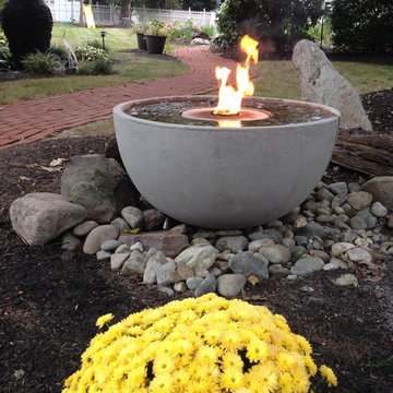 Fire Fountain Water Feature