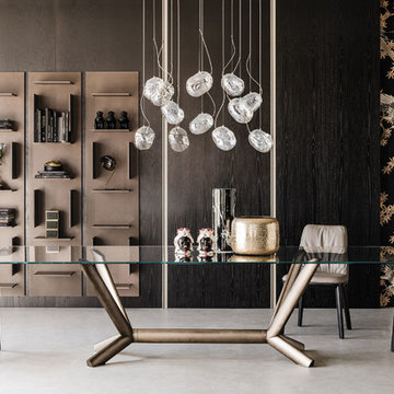Planer Table, Belinda Chair, Cloud Suspension Lamp, Fifty Bookcase