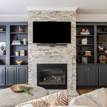 Built in shelving