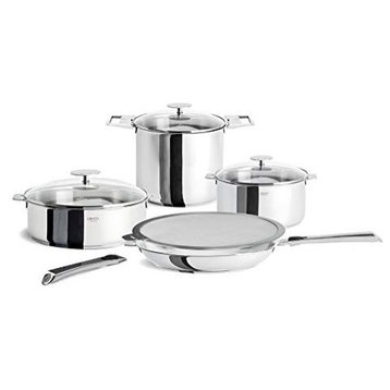 12 Piece Set - Stainless Steel Removable Handles