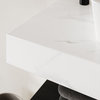 Helix Bathroom Vanity, Black, 40", Single Sink, Wall Mount