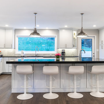 Excellent Kitchen and Living Space Remodeled in McLean, VA
