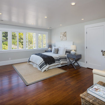 Hamptons-inspired casual/chic restoration of a grand Glenview Craftsman