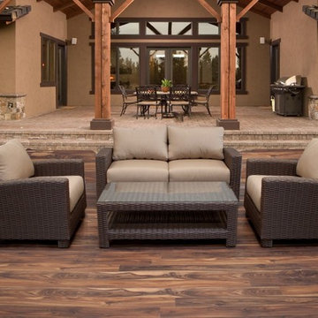 Duxbury 4 Piece Outdoor Love Seat and Club Set
