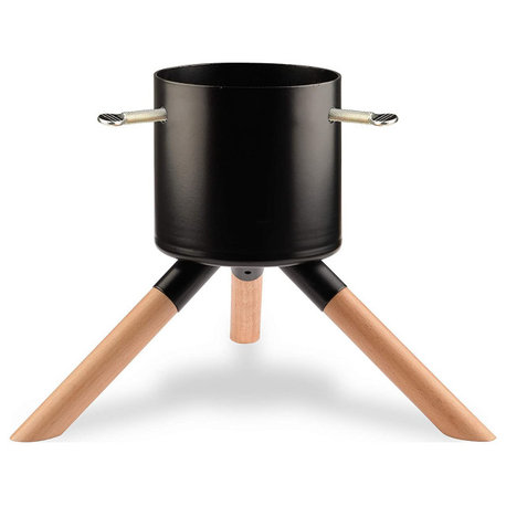 Tree Nest, #216656 Cosmopolitan Christmas Tree Stand, Black