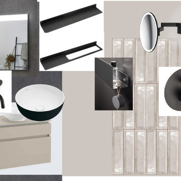 Kleines Badezimmer zum Wohlfühlen