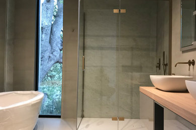 Photo of a bathroom in Corsica.