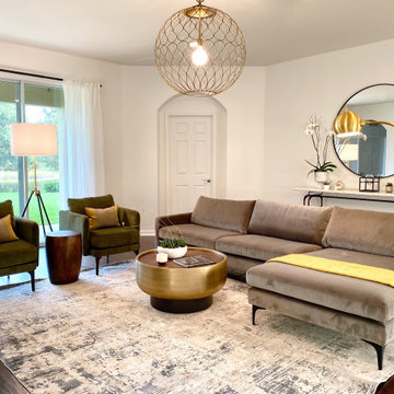 Mid-Century Glam